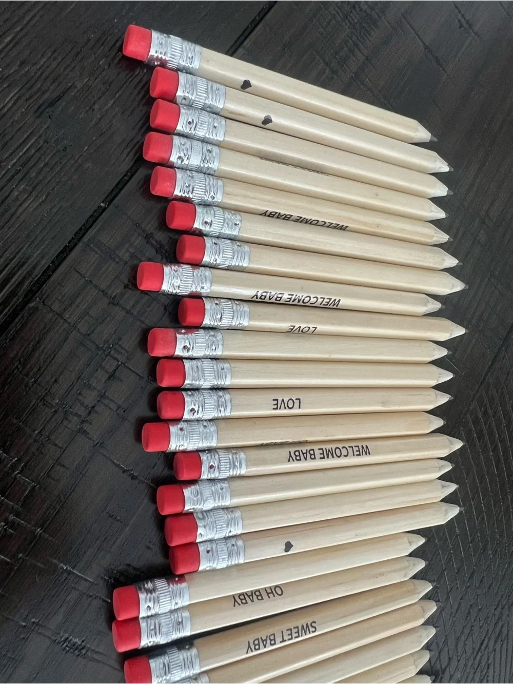 Pencils for Baby Shower Games